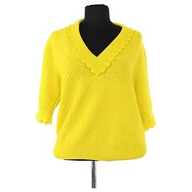 Autre Marque Jersey Molli de lana amarillo