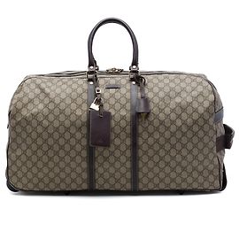 Trolley Bag Gucci Large GG Supreme Beige