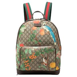 Gucci GG Supreme Tian Rucksack Beige