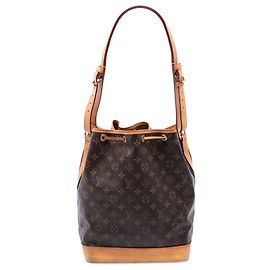Borsa a secchiello Louis Vuitton Monogram Noe GM Marrone