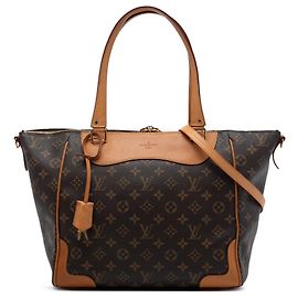 Borsa Satchel Louis Vuitton Monogram Estrela MM Marrone