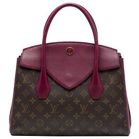 Louis Vuitton Monogram Florine Satchel Braun