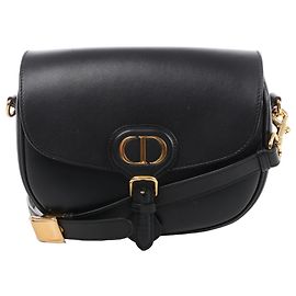 Borsa a tracolla Christian Dior Bobby in pelle nera