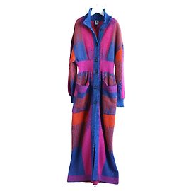 Missoni Langer Strickcardigan aus Wollmischung, XS