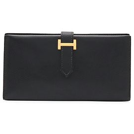 Hermès Hermes Bearn Classic Bi-fold langes Portemonnaie