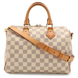Borsa Louis Vuitton Damier Azur Speedy Bandoulière 25
