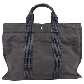 Hermès Saco Tote Hermes Gray Herline MM
