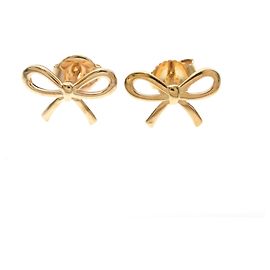 Tiffany & Co Orecchini Tiffany Bow in oro rosa