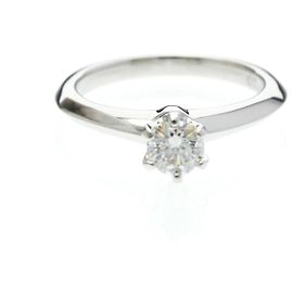 Tiffany & Co Tiffany Solitär-Diamantring aus Platin