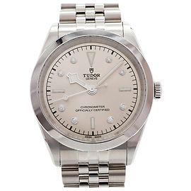 Autre Marque Relógio Masculino Tudor Black Bay One 41 8P Diamond 79680 Mostrador Prata