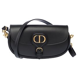 DIOR Bobby Tasche aus schwarzem Leder - 103831
