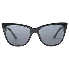 Prada SPR 23X Sonnenbrille in Black/White