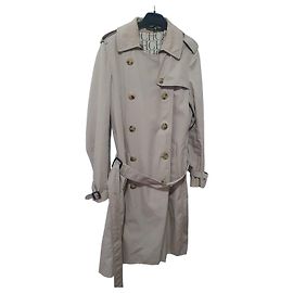 Trench Carolina Herrera beige in cotone