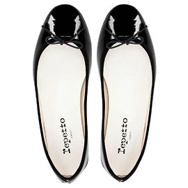 Repetto Ballerine in vernice nera