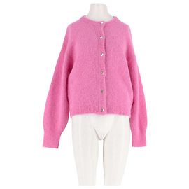 Balzac Paris Cardigan aus Wolle in Rosa