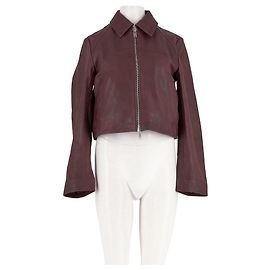 Samsoe & Samsoe Lederjacke braun