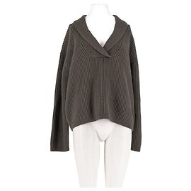 Autre Marque ARKET Wollpullover Khaki