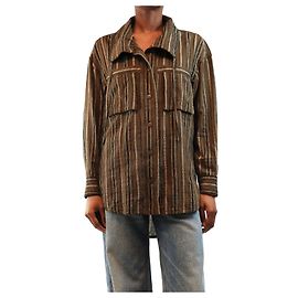 Isabel Marant Camicia Bronze Chelia - size UK 6