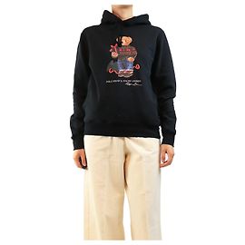 Polo Ralph Lauren Hoodie Black Polo Bear - tamanho S