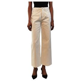 Valentino Weiße Wide-Leg-Jeans - size UK 8