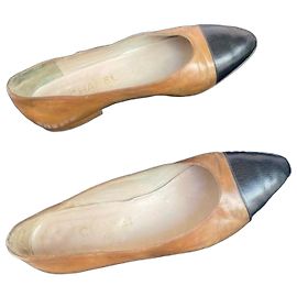 Chanel Ballerine in pelle bicolore