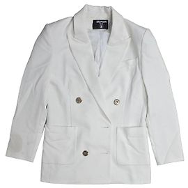 Balmain Blazer weiß Größe 38