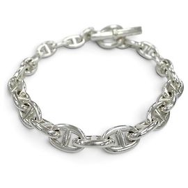 Hermès Bracciale con charm Hermes Silver 925