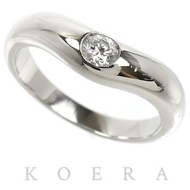 Bulgari Anello Corona Bvlgari in Platino Pt950 con Diamanti