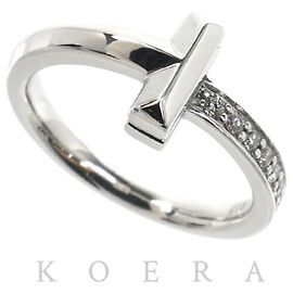 Anello Tiffany & Co. T One in oro bianco 18K con diamante