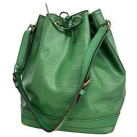 Borsa a tracolla Louis Vuitton Epi Noe in Borneo Green
