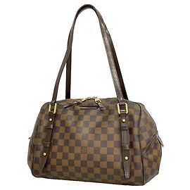 Borsa a tracolla Louis Vuitton Damier Rivington GM