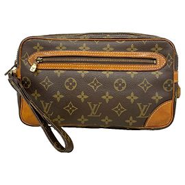 Bolso de mano Louis Vuitton Monogram Marly Dragonne GM