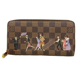 Carteira Zippy Louis Vuitton Damier Illustre