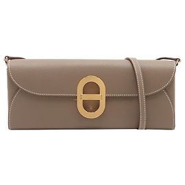 Portafoglio Hermès Brown Epsom Chaine d Ancre To Go