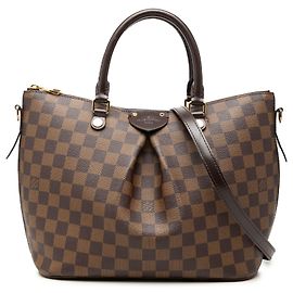 Louis Vuitton Brown Damier Ebene Siena MM