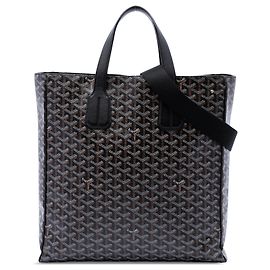 Goyard Black Goyardine Voltaire III