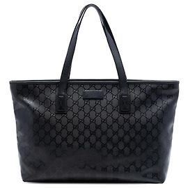 Tote Gucci Medium GG Stampata Nera