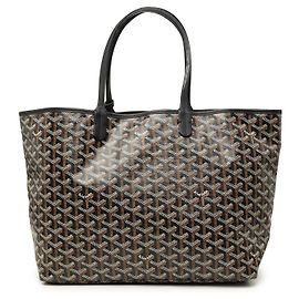 Goyard Black Goyardine Saint Louis PM