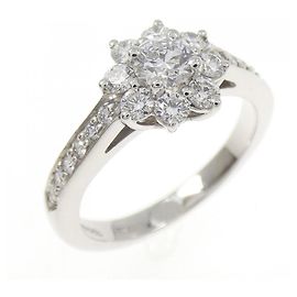 Anello Tiffany & Co Flora in platino e diamante