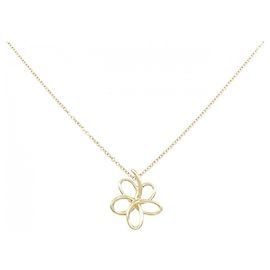 Tiffany & Co Tiffany Flower 750YG Halskette