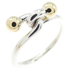 Bague Anneau Tiffany & Co Argent et Or Jaune 18K