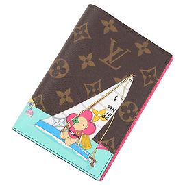 Louis Vuitton Passport Case Monogram Vivienne Couverture NM M82625