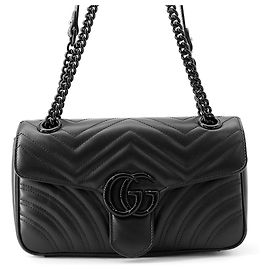 Gucci GG Marmont kleine gesteppte Lederhandtasche