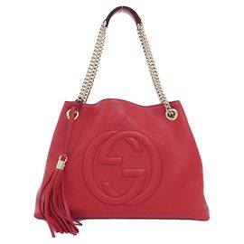 Borsa a tracolla Gucci 536196 A7M0G in rosso