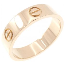 Bague Cartier Love en or rose 18K