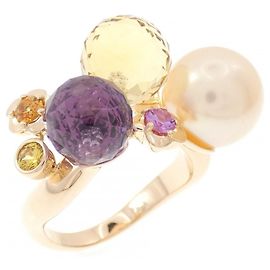 Chanel Mademoiselle Pink Gold Band Ring
