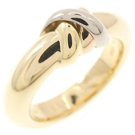 Anello Cartier Thread in oro bianco rosa e giallo 18K