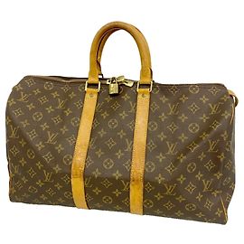 Louis Vuitton Monogram Keepall 45 Boston Tasche