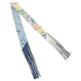 Hermès Hermes Twilly au Block 064127S Scarf Muffler