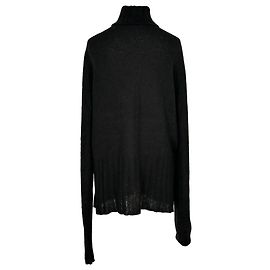 Maglione a collo alto Ann Demeulemeester in lana nera